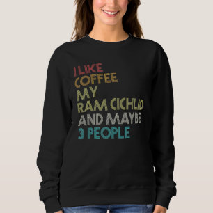 Blue Ram Cichlid Fish Coffee Aquarium  Retour Trui