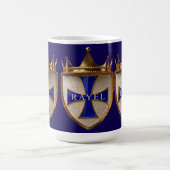 Blue RayEl Crest coffee mug (Centre)