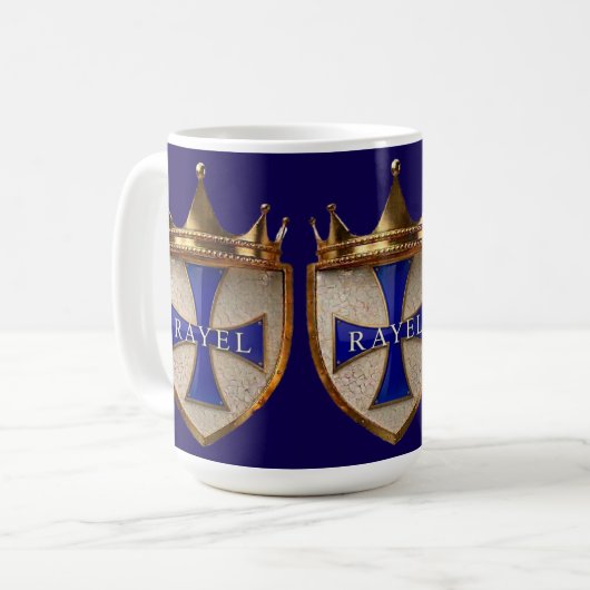 Blue RayEl Crest coffee mug (Devant gauche)