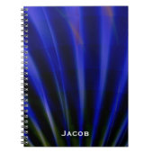 Blue Rays - Aangepast notebook Notitieboek (Voorkant)