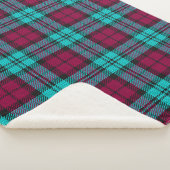 Blue Red Campbell Tartan Blackwatch Plaid (3/4)