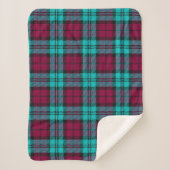 Blue Red Campbell Tartan Blackwatch Plaid (Devant)