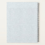 Blue + Red Faux Glitter BRIDESMAID Bachelorette Planner (Achterkant)