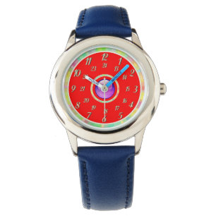 Blue Red Watch Horloge