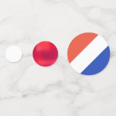 Blue Red White Patriotic Colors Confetti (Voorkanten)