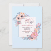 Blue Reflection Invitation Kaart (Voorkant)