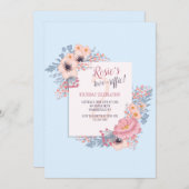 Blue Reflection Invitation Kaart (Voorkant / Achterkant)