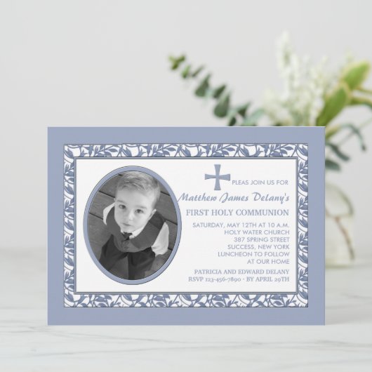 Blue Reflection Photo Invitation (Debout devant)