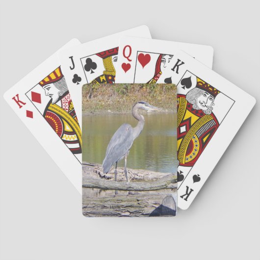 Blue Reiger speelkaarten (Achterkant)