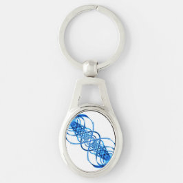 Blue Resonance Wave sleutelhanger