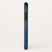 Blue Retro Phone Booth Call Box Case-Mate iPhone Case (Achterkant / rechts)