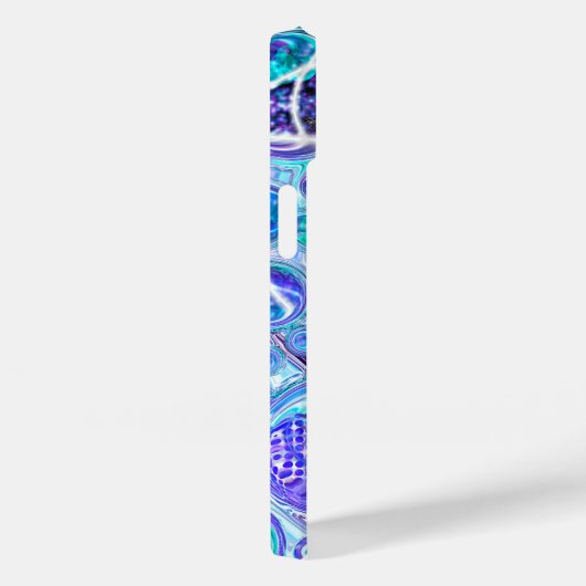 Blue Rhapsody | Abstracte kunst Case-Mate iPhone Case (Achterkant / Rechts)