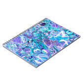 Blue Rhapsody | Abstracte kunst Notitieboek (Linkerzijde)