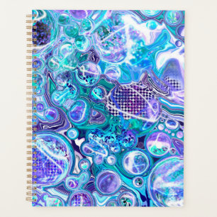 Blue Rhapsody Art Abstrait