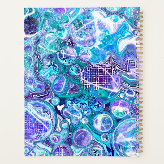 Blue Rhapsody | Art Abstrait (Dos)