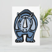 Blue Rhino-virus Kaart (Staand voorkant)