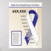 Blue Ribbon Chart Poster (Voorkant)