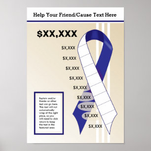 Blue Ribbon Chart Poster