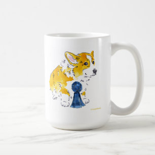 Blue Ribbon Corgi Mok