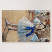 Blue Ribbon Dancer, Edgar Degas Legpuzzel (Horizontaal)