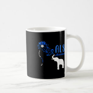 Blue Ribbon Elephant als Warrior Support als AWARE Koffiemok