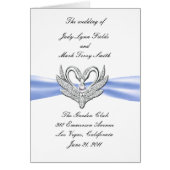 Blue Ribbon Silver Swans Program Kaart (Voorkant)