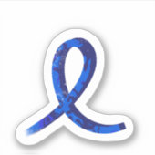 Blue Ribbon Sticker (Voorkant)