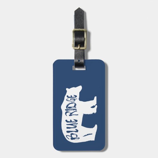 Blue Ridge Beer Bagagelabel (Voorkant verticaal)