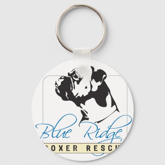Blue Ridge Boxer Rescue Sleutelhanger (Voorkant)