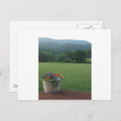 Blue Ridge Flowers Briefkaart (Voorkant / Achterkant)