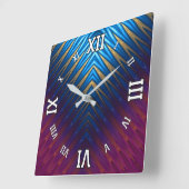 Blue Ridge Gold Vierkante Klok (Hoek)