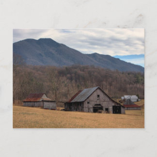 Blue Ridge Mountain Barn Briefkaart