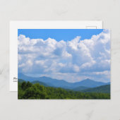 Blue Ridge Mountains -   Briefkaart (Voorkant / Achterkant)