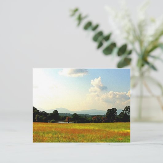 Blue Ridge Mountains Briefkaart (Staand voorkant)