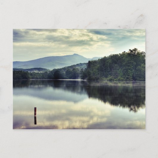 Blue Ridge Mountains Briefkaart (Voorkant)