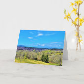Blue Ridge Mountains, carte (Fleur jaune)