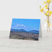 Blue Ridge Mountains, carte (Fleur jaune)