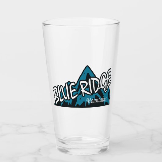 Blue Ridge Mountains Glas (Voorkant)