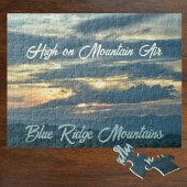 Blue Ridge Mountains High on Mountain Air Foto Legpuzzel