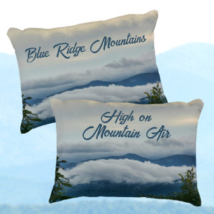 Blue Ridge Mountains High op Mountain Air Accent Kussen