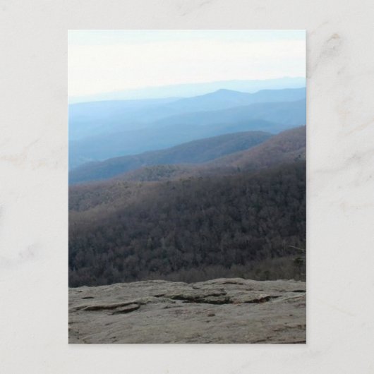 Blue Ridge Mountains in North Carolina Briefkaart (Voorkant)