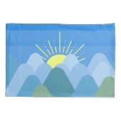 Blue Ridge Mountains Kussensloop (Achterkant)