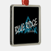 Blue Ridge Mountains Metalen Ornament (Rechts)