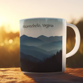 Blue Ridge Mountains, Montebello aanpasbaar Koffiemok