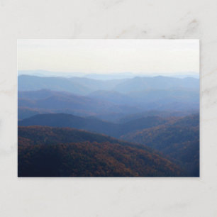 Blue Ridge Mountains, North Carolina Briefkaart