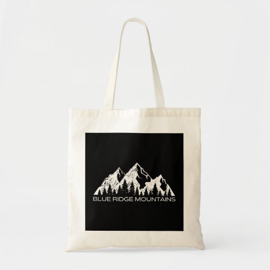 Blue Ridge Mountains North Carolina Souvenir Gift Tote Bag (Voorkant)