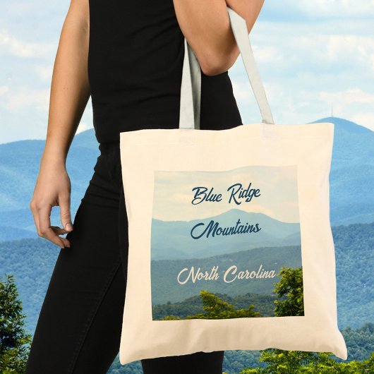 Blue Ridge Mountains North Carolina Tote Bag