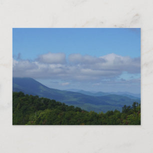 Blue Ridge Mountains of NC-Briefkaart Briefkaart
