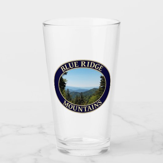 Blue Ridge Mountains of North Carolina Glas (Voorkant)