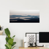Blue Ridge Mountains Print (Thuiskantoor)